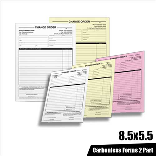 Custom Carbonless Forms