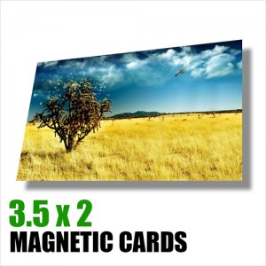 Magnetic Cards 3.5 x 2