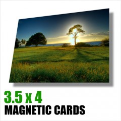 Magnetic Cards 3.5 x 4