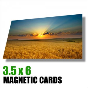 Magnetic Cards 3.5 x 6