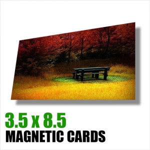 Magnetic Cards 3.5 x 8.5