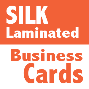 SILK Laminated Business Cards